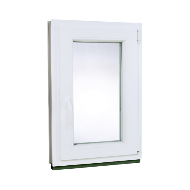 Jednokřídlé Plastové okno | 60x80 cm (600x800 mm) | Pravé| Bílé