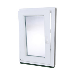 Plastové okno | 60x80 cm (600x800 mm) | bílé | otevíravé i sklopné | levé Plastové okno | 60x80 cm (600x800 mm) | bílé | otevíravé i sklopné | levé