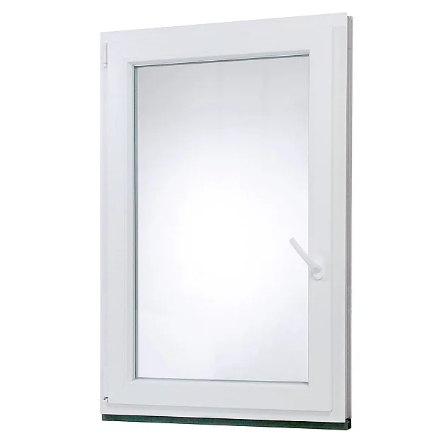 Jednokřídlé Plastové okno | 90x130 cm (900x1300 mm) | Levé | Bílé Jednokřídlé Plastové okno | 90x130 cm (900x1300 mm) | Levé | Bílé