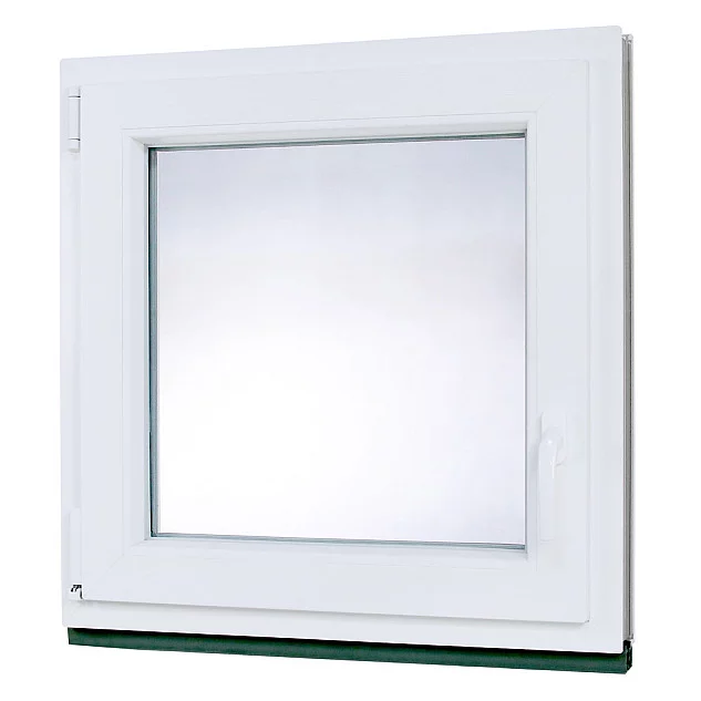 Plastové okno | 80 x 80 cm (800 x 800 mm) | Bílé / Antracit |otevíravé i sklopné | levé Plastové okno | 80 x 80 cm (800 x 800 mm) | Bílé / Antracit |otevíravé i sklopné | levé