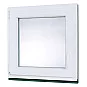 Plastové okno | 80 x 80 cm (800 x 800 mm) | Bílé / Antracit |otevíravé i sklopné | levé Plastové okno | 80 x 80 cm (800 x 800 mm) | Bílé / Antracit |otevíravé i sklopné | levé