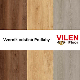 Vzorník odstínů Podlahy Vzorník odstínů Podlahy