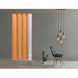 Shrnovací dveře Plné - Dub Světlý Shrnovací dveře Plné - Dub Světlý