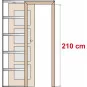 Interiérové dveře ALTAMURA 3 - Výška 210 cm
